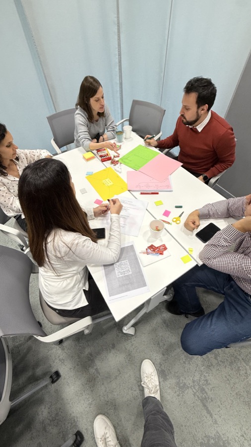 Taller práctico con diseño colaborativo y gestión visual